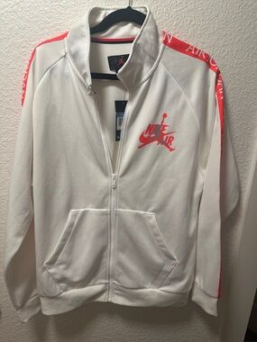 Nike Jordan Jumpman Classics Tricot Warmup Jacket Ck2180-100 Size Medium